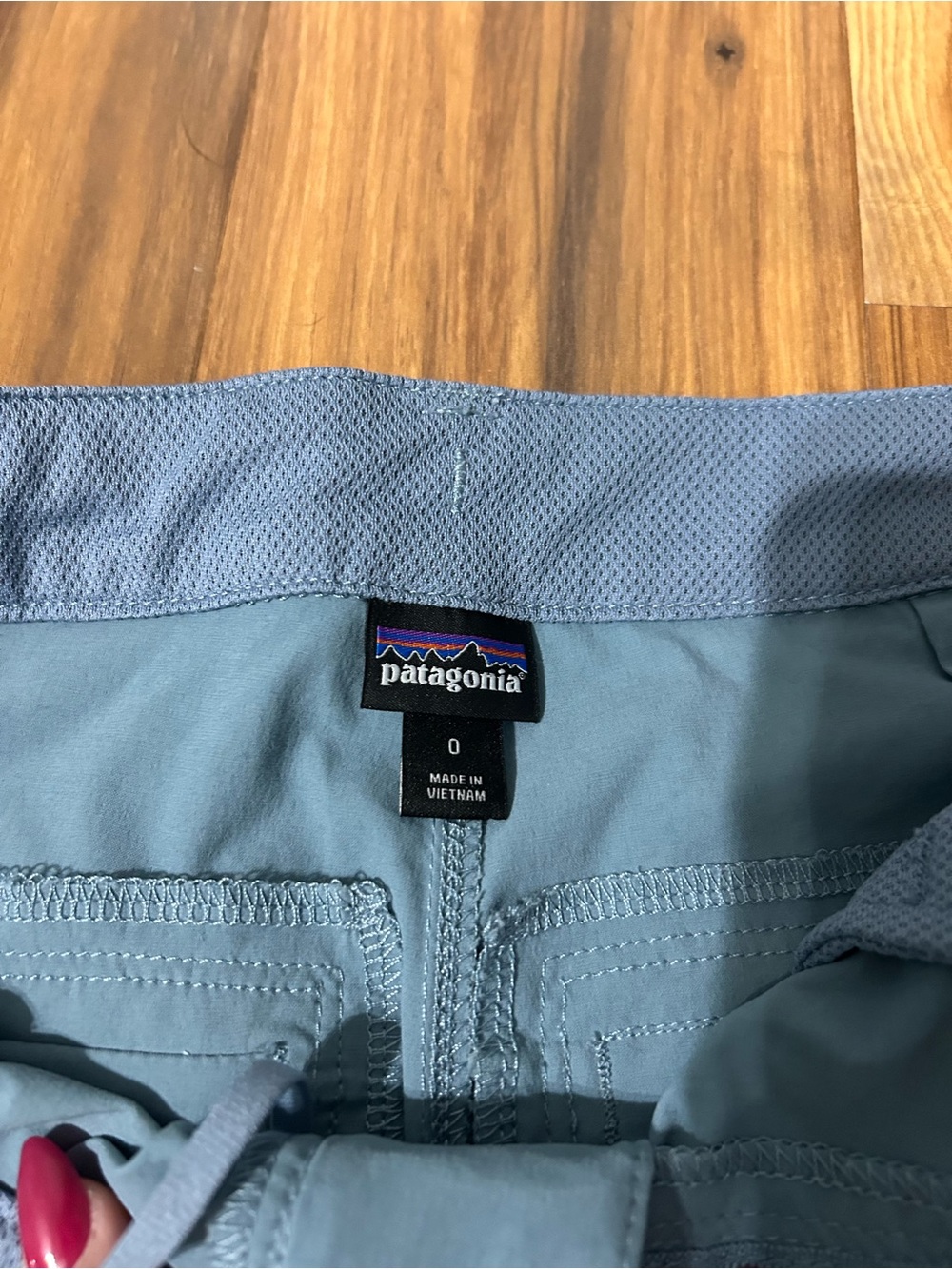 Patagonia Women's Dusty Blue Active Shorts